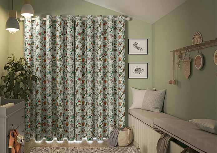 Memory Lane, Peter Rabbit - Made to Measure Curtains - Image 6